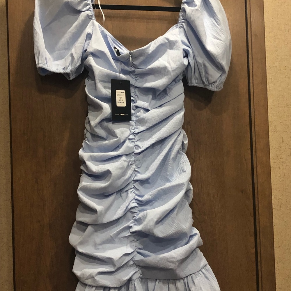Fashion nova blue dress